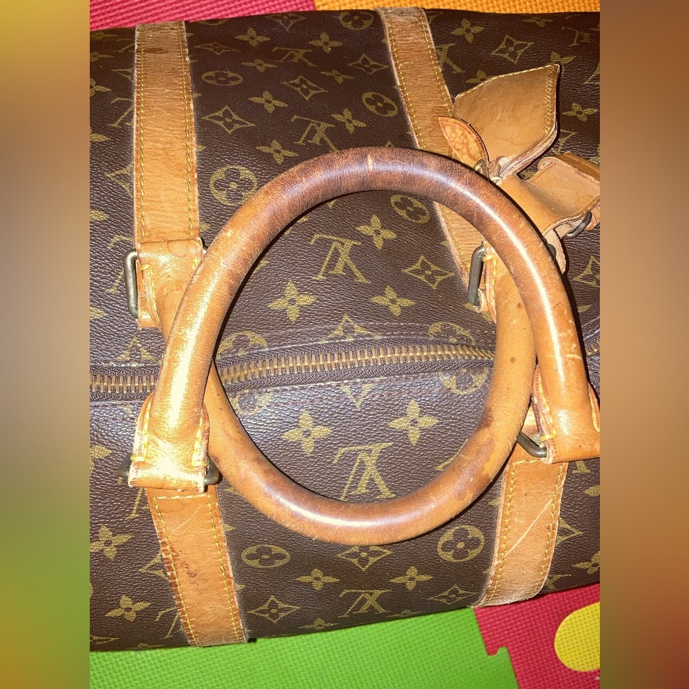 Vintage Louis Vuitton Monogram Large Duffle Bag 1980’s - Picture 2 of 8